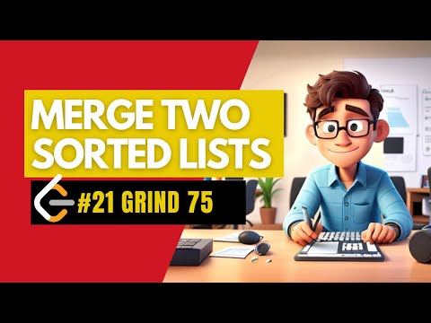 Day 3 #Grind75 - Merge Two Sorted Lists - #Leetcode21 - LinkedList/Pointers - Python - Under 5 min