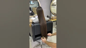 قص شعر طويل رائع 