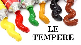 Tutto su “LE TEMPERE”: da quelle naturali agli Acrilici ( Tecniche  Pittoriche)Arte per Te 