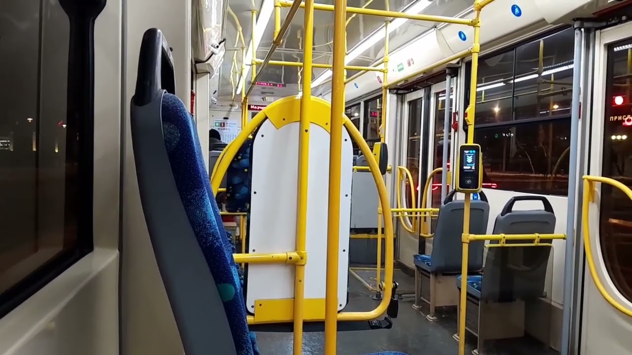 ⚡️Поездка по маршруту № 32 на трамвае 71-623! (Метро Лефортово - Метро Партизанская)