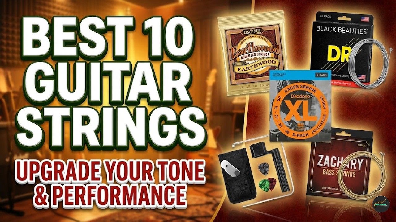 Best 10 Guitar Strings (2026) 🔥 Acoustic & Electric Picks + Tone ...