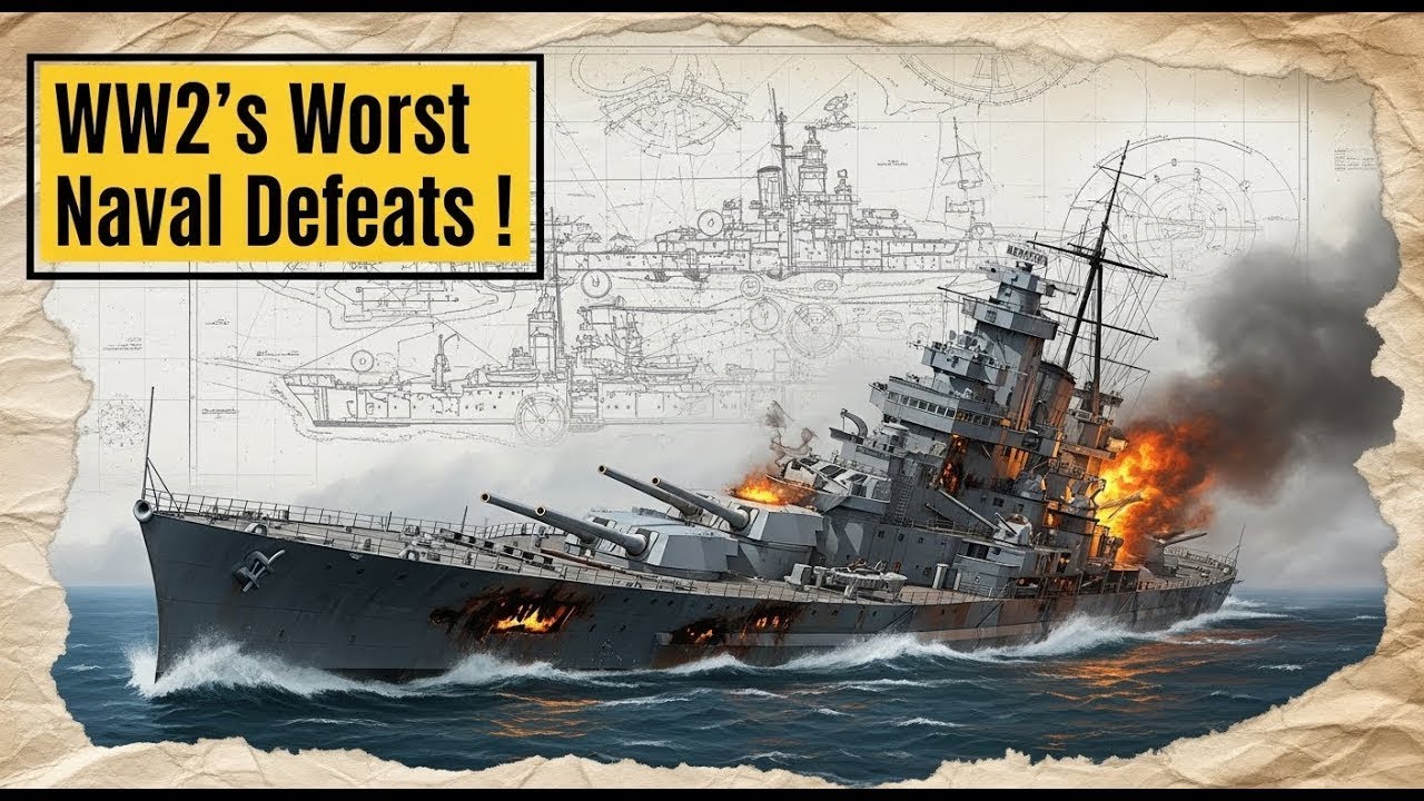 Five Worst WW2 Naval Defeats Admirals Should Have Seen Coming