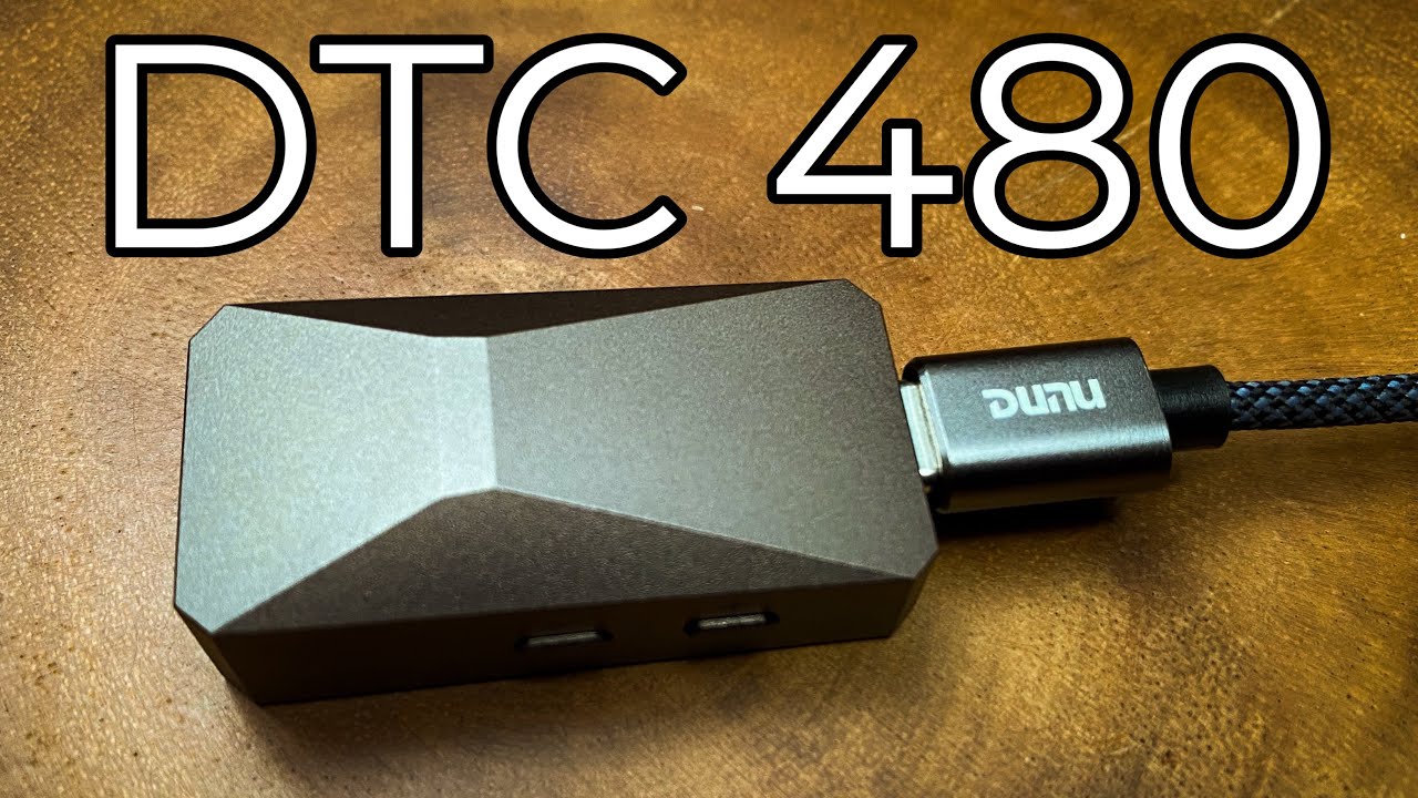 DUNU DTC 480 Dongle DAC Amp Review - YouTube