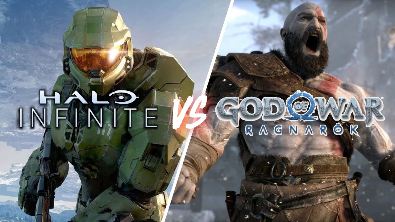 GOD OF WAR RAGNAROK VS HALO INFINITE 