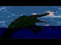 Hunted by a crocodile true horror story animated