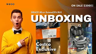 Graco 4Ever Extend2Fit DLX 4in1 (Costco Exclusive) Finally, an UNBOXING!!!