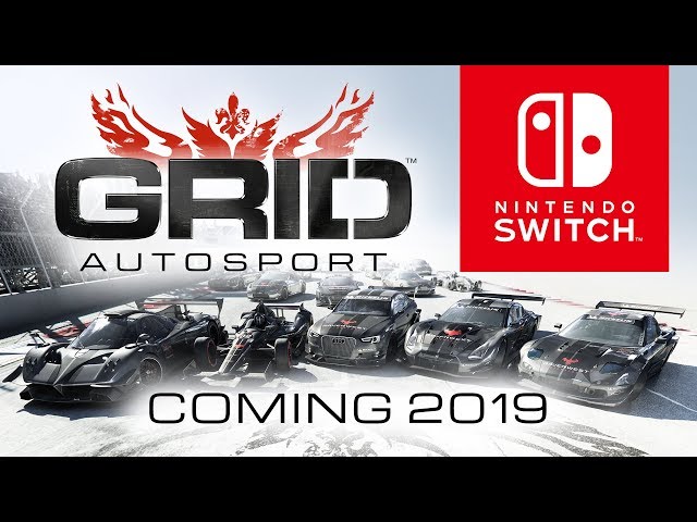 GRID Autosport — Coming to Nintendo Switch in 2019