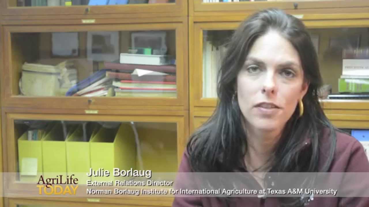 Julie Borlaug speaks on wheat research, world hunger