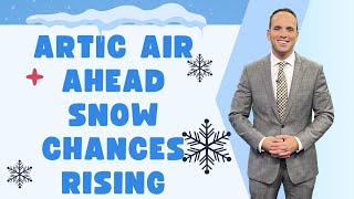 NEXT 10 DAYS: Arctic Air Ahead with Rising Snow Chances