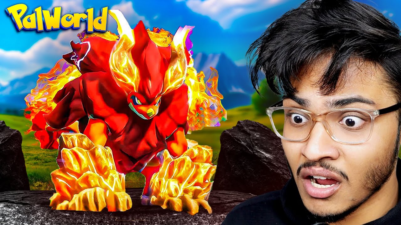 CAPTURING THIS DANGEROUS FIRE POKEMON GONE WRONG | PALWORLD PART 16