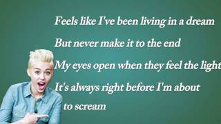 Miley Cyrus - Younger Now (Lyrics)