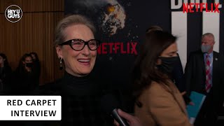 Don't Look Up Premiere - Meryl Streep Interview