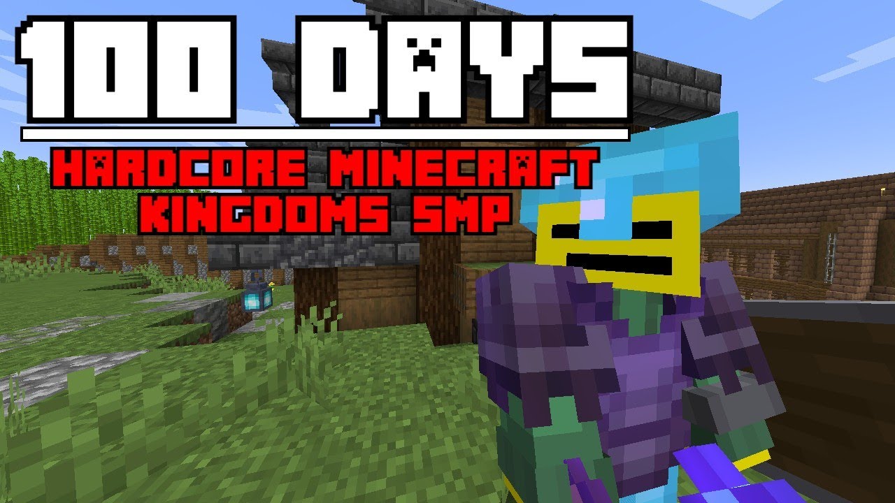 I Survived 100 DAYS Building A Kingdom in HARDCORE Minecraft! - YouTube