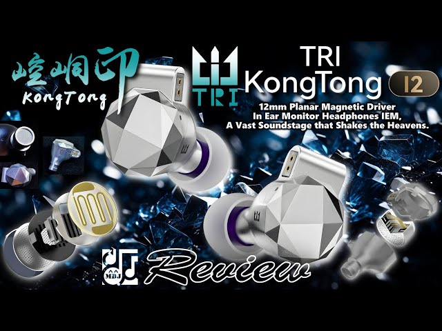 (ほぼ新品）TRI KongTong I2　平面駆動ドライバー　リケーブルセット TRI i2 KONGTONG」 独自12mm平面駆動ドライバーを搭載しシンプルかつ