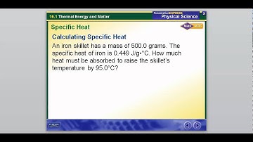 16.1 - Thermal Energy and Matter (Part 2)