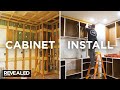 Inside look at how we install kitchen cabinets | Revealed