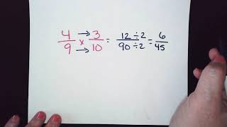 Multiplying Fractions (straight across)
