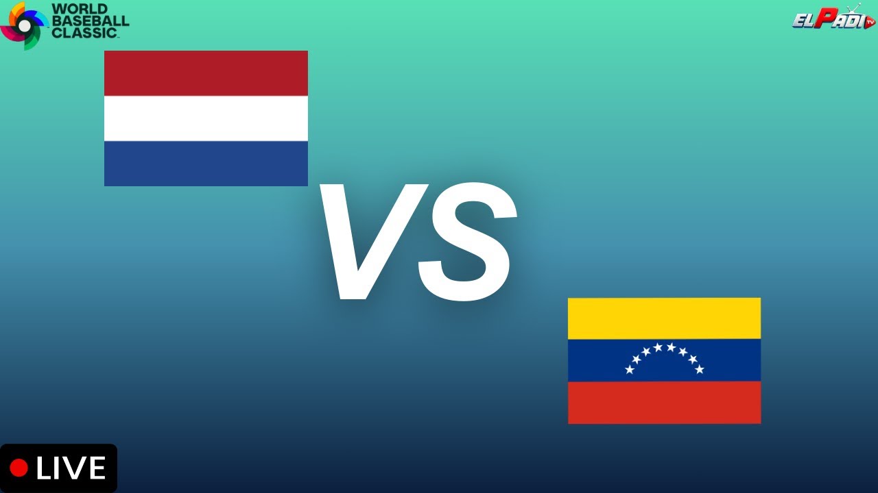 Países Bajos vs Venezuela - Clásico Mundial de Béisbol 2026 #ENVIVO