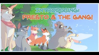 Announcing My Webcomic: Presto & the Gang!