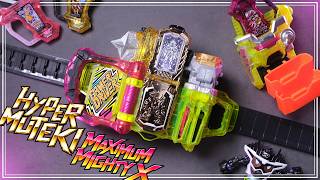 |Kamen Rider Ex-Aid| SUPER BEST DX Hyper Muteki Gashat & Maximum Mighty X Gashat