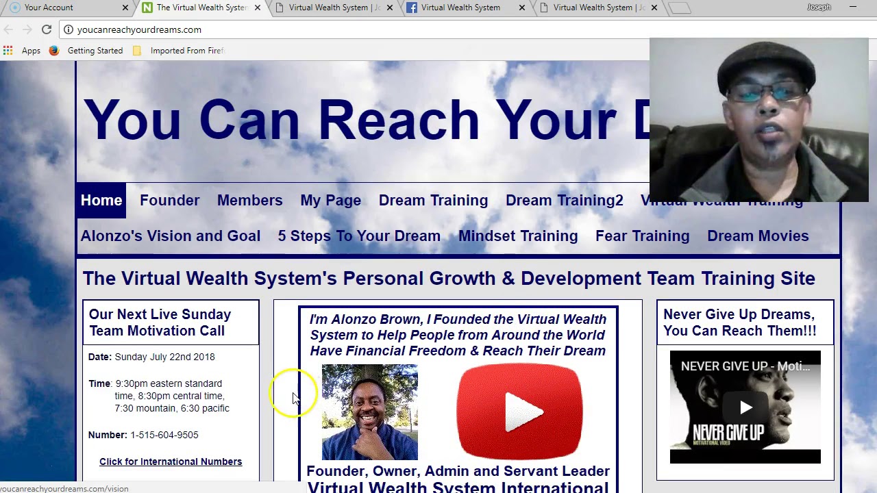 The Virtual Wealth System offer World Class Support by Joseph Strydom