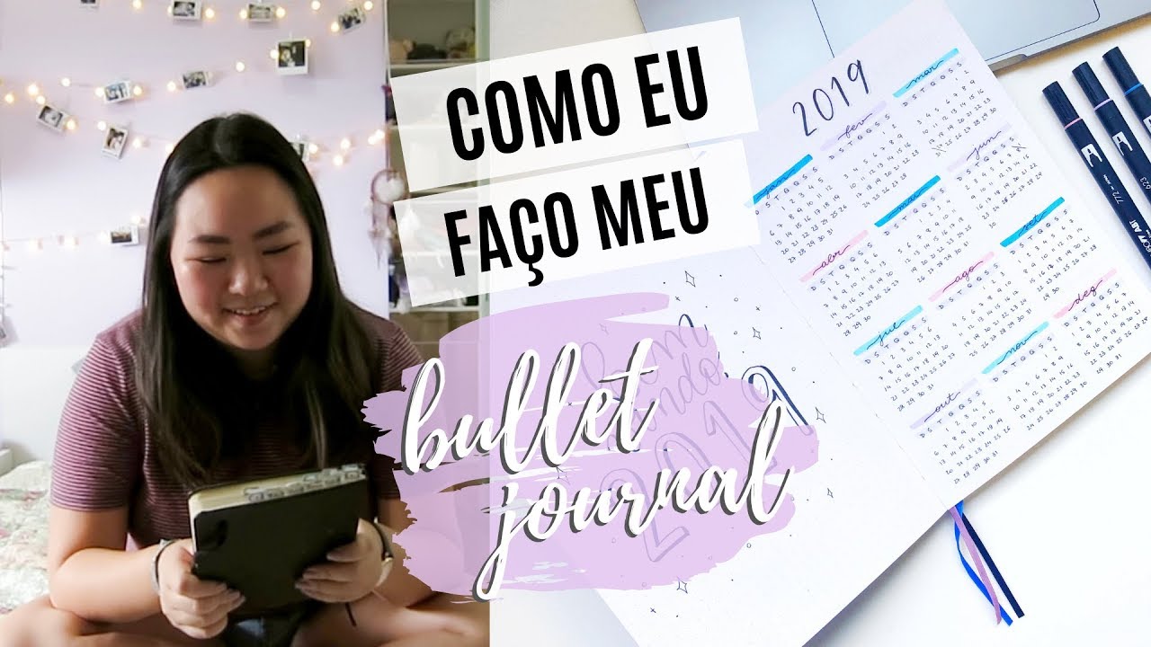 meu bullet journal + setup 2019 | daniela kang