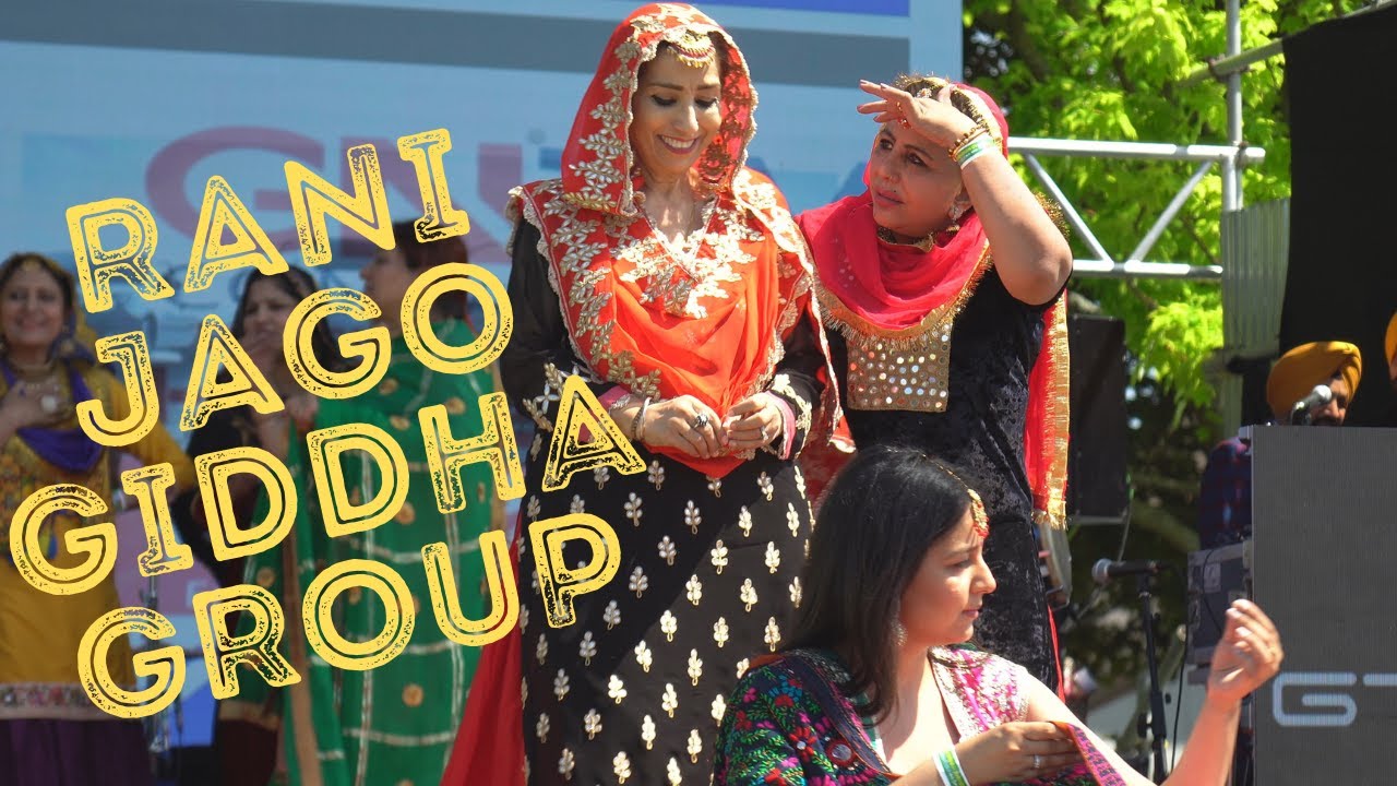 RANI JAGO GIDDHA GROUP - LIVE - Southall Park Mela - 22nd May 2022 - RANGLA PUNJAB LONDON