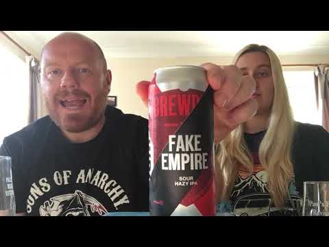 Beer share with the Missus #4: BREWDOG - Fake Empire - Sour Hazy IPA