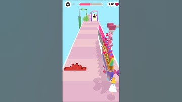 lipstick run gameplay walkthrough part 48 #shorts #games #funny