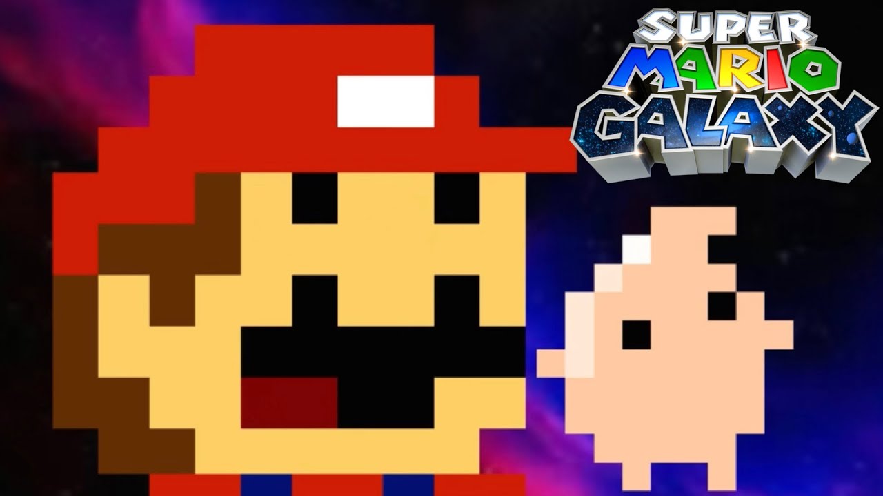 Super Mario Galaxy in a nutshell The Fountain 8-Bit Animation