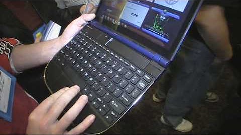 Lenovo Skylight Smartbook at CES 2010