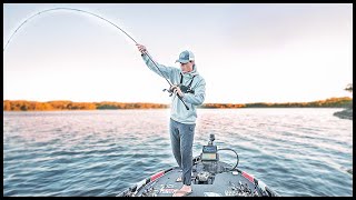 FIRST Fall Cold Front Bass Fishing Day! (UNCUT Fishing Tips) screenshot 2