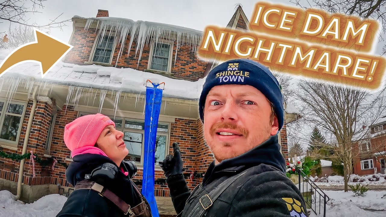 Большие ледяные плотины снова в деле!