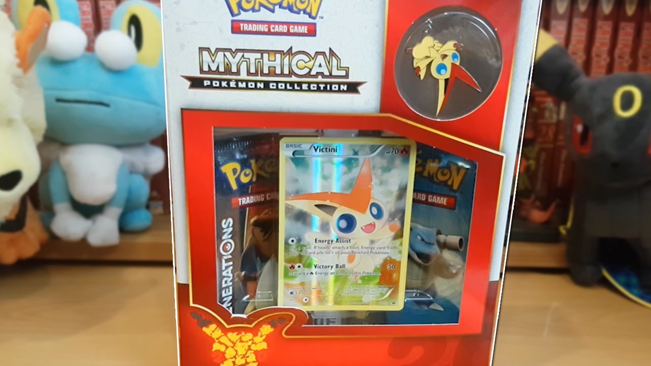 Pokemon Victini Mythical Collection Box