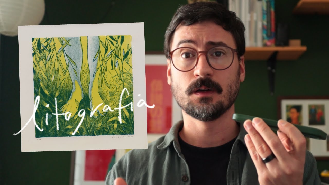 litografia e o tempo na arte