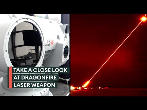 How the £10-a-shot laser precision weapon DragonFire destroys targets
