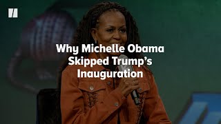 Why Michelle Obama Skipped Trump’s Inauguration