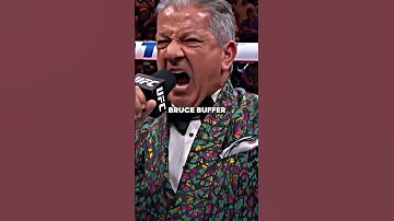 Why Bruce Buffer Is The Goat