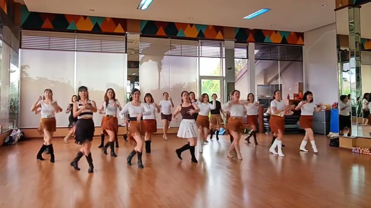 Boom - Ba - Boom - Line Dance ||  Phrased Improver || Demo-Bullgym LD