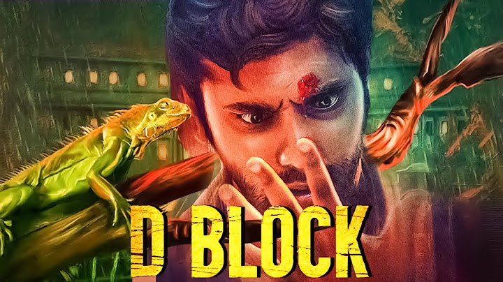 D Block (2024) New Released South Indian Movies In Hindi Full | South Hindi Dubbed Movie | Thriller