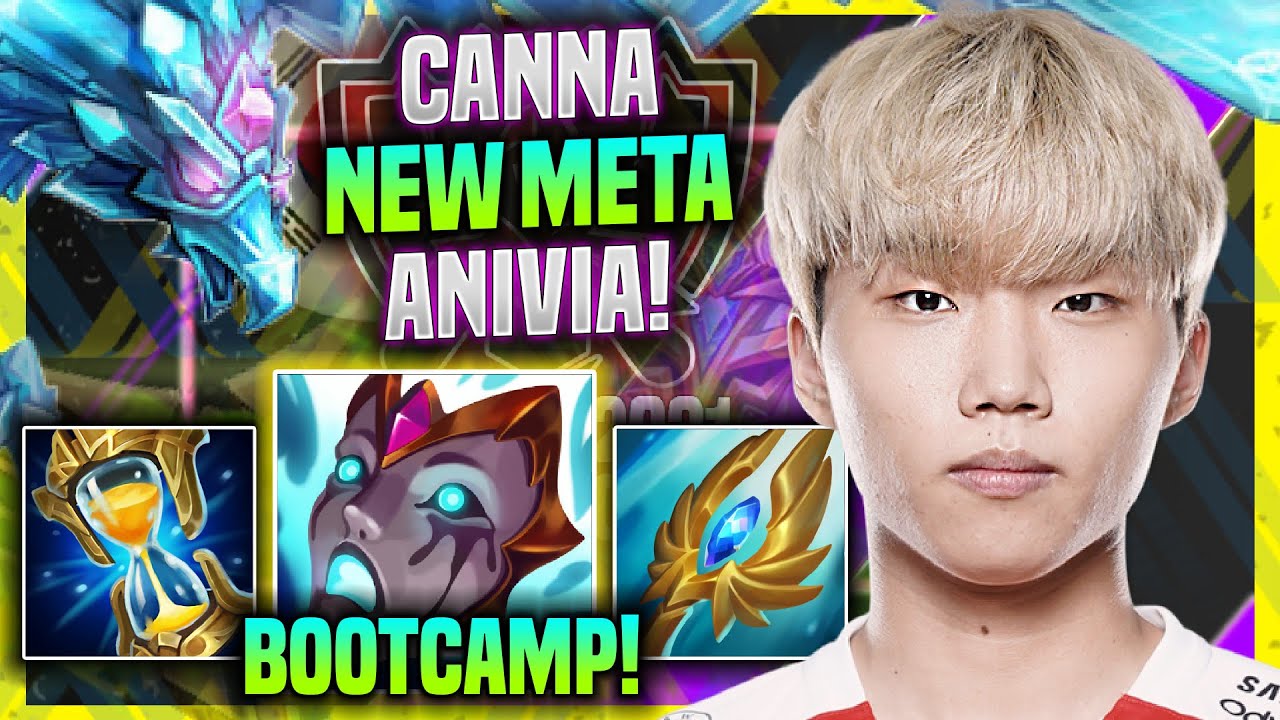 CANNA TRIES NEW META ANIVIA TOP IN EUW SOLOQ! - T1 Canna Plays Anivia TOP vs Tahm Kench!