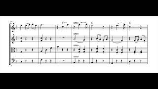 Variation: Waltz for string quartet
