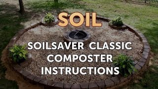 SoilSaver Classic Composter Instructions