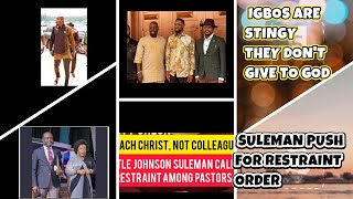 Download Lagu Igbo's zijn gierig/ze geven niet aan God/Fatoyinbo/Suleman vraagt ​​om terughoudendheid jegens Da... MP3