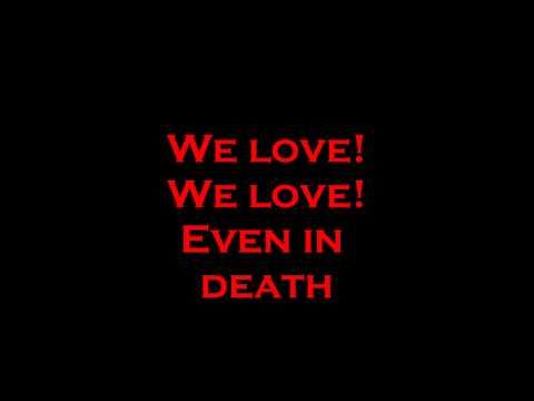 The Loving Dead-Blood on the Dance Floor (Lyrics)