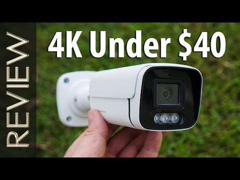 How good is the CHEAPEST 4K Bullet IP Camera from Aliexpress?