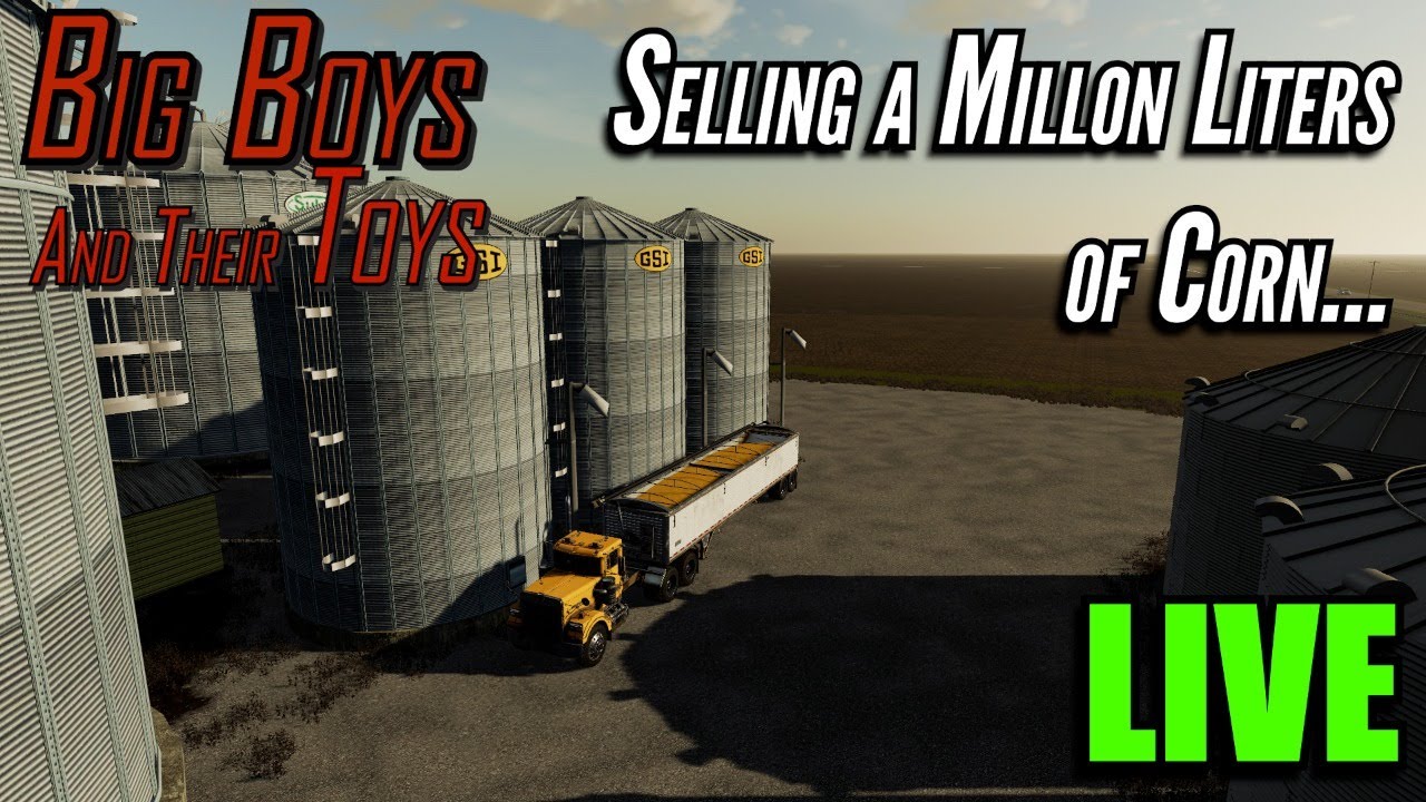 Big Boys and their Toys 🚜 Nebraska Lands V2 🚜Selling a Million Liters of Corn