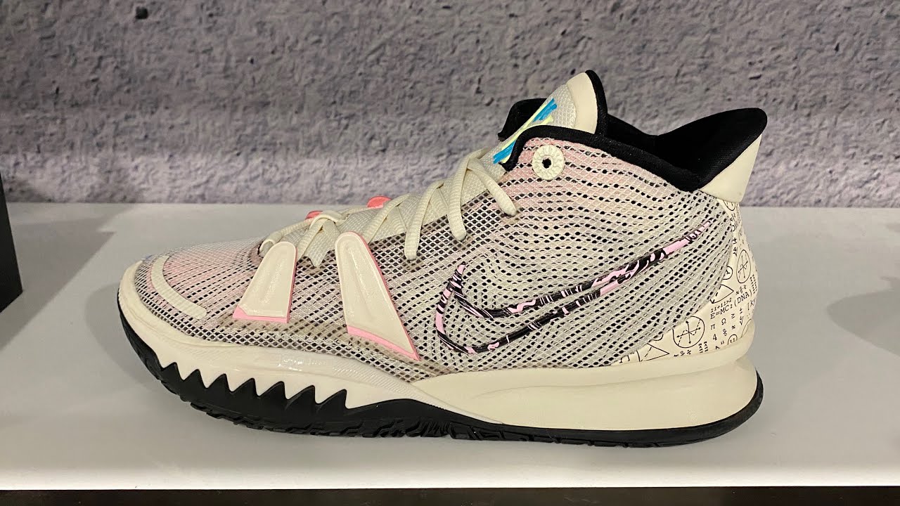 Nike Kyrie 7 “Left Brain Right Brain” (Pale Ivory/Chlorine Blue/Black