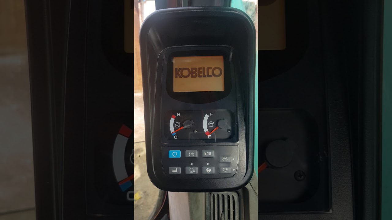 Kobelco sk330-8 excavator error check