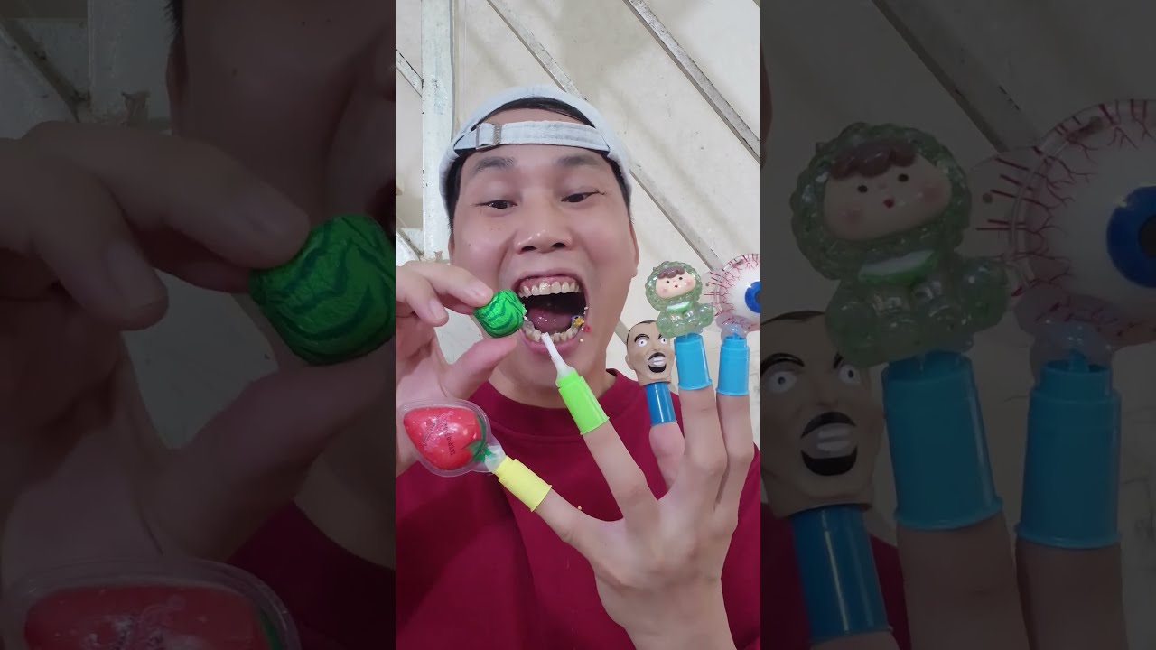 ASMR AMERICA S ORIGINAL DUBBLE BUBBLE GUM 3 FRUIT FLAVORS AND Part2